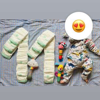 Подгузники MANU Comfort M (6-11 кг) 62 шт.: отзыв пользователя Детский Мир