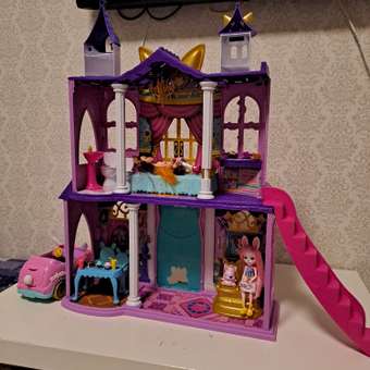 Дом для кукол Enchantimals Семья Бал в королевском замке с куклой, мебелью и аксессуарами GYJ17: отзыв пользователя ДетМир