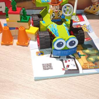 Конструктор LEGO 4+ Вуди на машине блочный: отзыв пользователя ДетМир