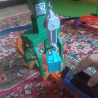 Набор игровой Thomas & Friends Моторизированная трасса Кран Крэнки HGY79: отзыв пользователя Детский Мир