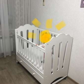 Детская кроватка ВДК прямоугольная, (белый): отзыв пользователя Детский Мир