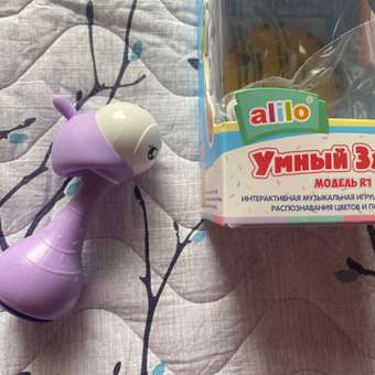 Игрушка alilo Умный зайка R1 Фиолетовый 60906: отзыв пользователя. Зоомагазин Зоозавр