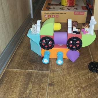Магнитный конструктор Tong Le Hui Toys мягкий 48 деталей: отзыв пользователя Детский Мир