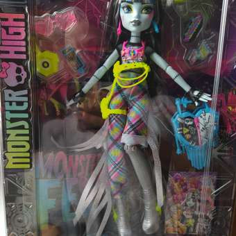 Кукла Monster High Монстр Фест Фрэнки HXH79: отзыв пользователя Детский Мир