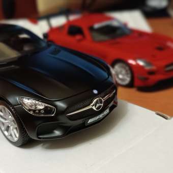 Машинка MAISTO 1:24 Mercedes AMG GT in Dull Черная 31134: отзыв пользователя Детский Мир