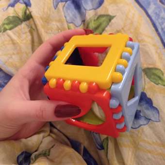 Игрушка Karolina toys Кубик логический малый 40-0011: отзыв пользователя ДетМир