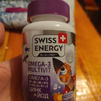Биологически активная добавка Swiss Energy Omega 3 Multivit 60 пастилок: отзыв пользователя Детский Мир