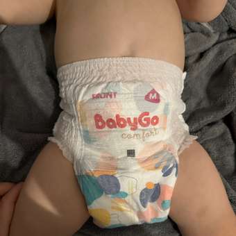 Трусики BabyGo Comfort M 6-11кг 58шт: отзыв пользователя ДетМир