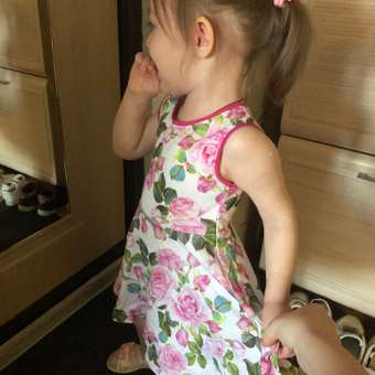 Платье Счастливая малинка: отзыв пользователя Детский Мир
