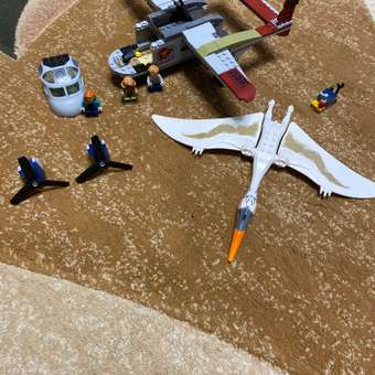 Конструктор LEGO Jurassic World Кетцалькоатль нападение на самолёт 76947: отзыв пользователя ДетМир