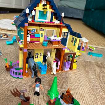 Конструктор LEGO Friends Лесной клуб верховой езды 41683: отзыв пользователя Детский Мир