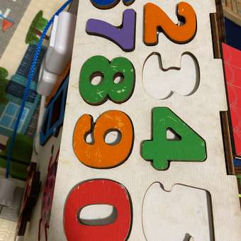Бизиборд Jolly Kids развивающий домик со светом Букашки: отзыв пользователя Детский Мир