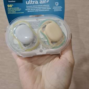 Пустышка Philips Avent силикон ортодонтическая от 0 мес. 2 шт.: отзыв пользователя Детский Мир