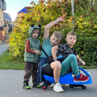 Машинка Bradex детская с полиуретановыми колесами синяя БИБИКАР: отзыв пользователя Детский Мир