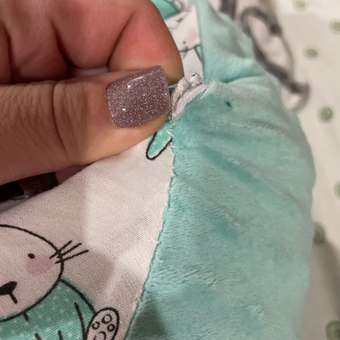 Подушка для беременных Amarobaby Сонный малыш анатомическая Мятный: отзыв пользователя Детский Мир