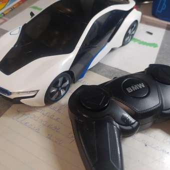 Машина Rastar РУ 1:14 BMW i8 Белая 71010: отзыв пользователя ДетМир