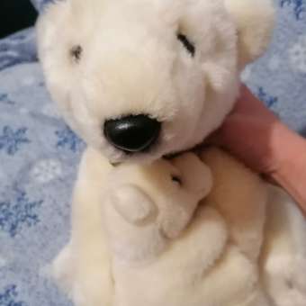 Мягкая игрушка Aurora Полярная медведица с медвежонком(11679A): отзыв пользователя ДетМир
