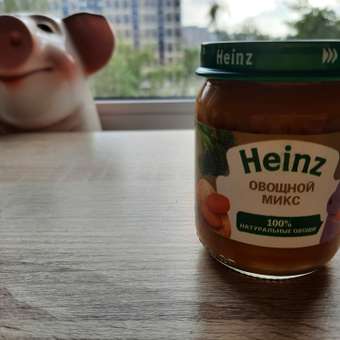 Пюре Heinz овощной микс 120г с 5месяцев: отзыв пользователя ДетМир