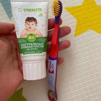Детская зубная щетка edel+white Flosserbrush Ультрамягкая с защитным колпачком От 0 до 8 лет: отзыв пользователя Детский Мир