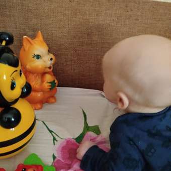 Игрушка Котовские неваляшки неваляшка Пчела: отзыв пользователя Детский Мир