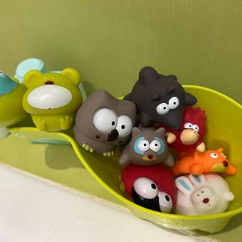 Игрушки для ванной ROXY-KIDS для детей Лесные жители 9 шт: отзыв пользователя Детский Мир