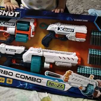 Автомат Zuru XSHOT  Turbo Combo Fire: отзыв пользователя ДетМир