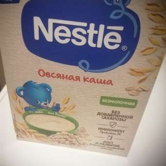 Каша Nestle овсяная безмолочная 200г: отзыв пользователя Детский Мир
