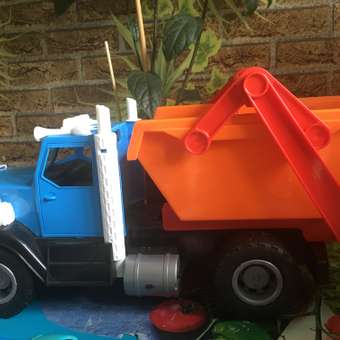 Машина ЛЕНА Самосвал для мусора 40 см: отзыв пользователя Детский Мир