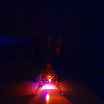 3D Пазл Hobby Day Магический кристалл Эйфелева башня с подсветкой прозрачная: отзыв пользователя Детский Мир