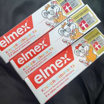 Зубная паста Colgate Elmex 50мл с 2 до 6лет: отзыв пользователя ДетМир