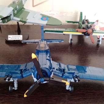 Конструктор SLUBAN Истребитель 550 деталей M38-B1109: отзыв пользователя Детский Мир