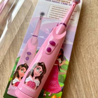Электрическая зубная щетка CLEARDENT принцесса Элис: отзыв пользователя Детский Мир