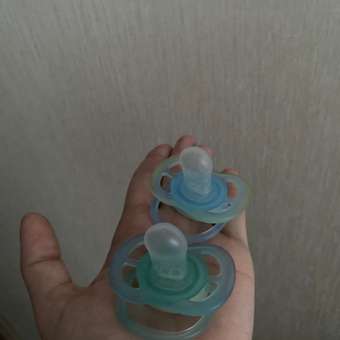 Пустышка Philips Avent силикон от 0 мес. 2 шт.: отзыв пользователя Детский Мир