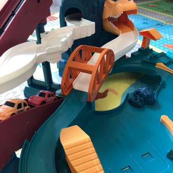Автотрек гора Динозавр TrendToys с машинками: отзыв пользователя Детский Мир