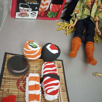 Набор для лепки Funny Kitchen Sushi set малый SS500-40246: отзыв пользователя Детский Мир