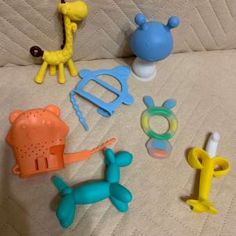 Прорезыватель погремушка Zeimas 8 шт набор для новорожденного развивающие игрушки: отзыв пользователя Детский Мир