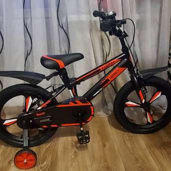 Велосипед 2-х колесный детский Rant Eclipse черно-красный 16: отзыв пользователя Детский Мир
