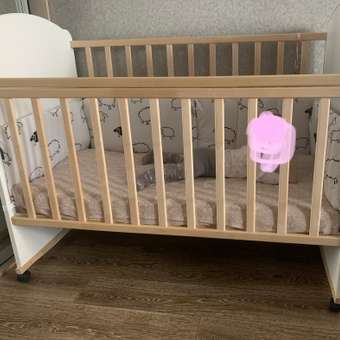 Детская кроватка Babyton прямоугольная, (береза, белый): отзыв пользователя. Зоомагазин Зоозавр