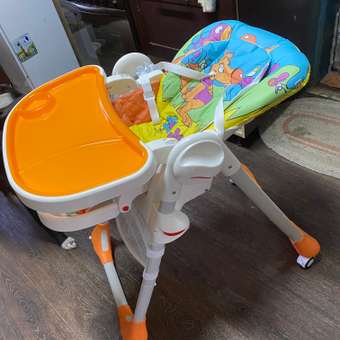 Стульчик для кормления Babyton Tasty Orange классический: отзыв пользователя Детский Мир