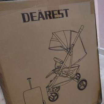 Коляска прогулочная DEAREST 819 PLUS: отзыв пользователя Детский Мир