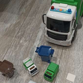 Парковка Mobicaro Мусоровоз с пусковой установкой: отзыв пользователя Детский Мир