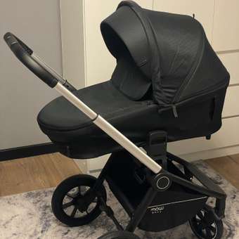 Коляска детская универсальная MOWbaby 3в1 ZOOMPU RA087 Silver Black: отзыв пользователя Детский Мир