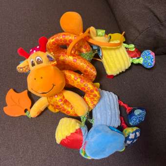 Спираль с игрушками Zeimas Жираф на кроватку и коляску музыкальный: отзыв пользователя Детский Мир