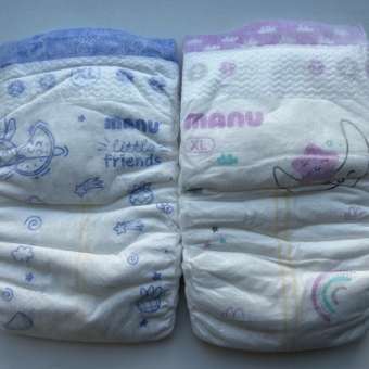 Подгузники MANU ультратонкие XL (12-16 кг) 44 шт.: отзыв пользователя ДетМир