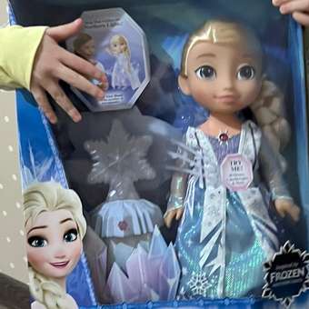 Интерактивная кукла Disney Холодное Cердце: Снежинка Эльзы: отзыв пользователя Детский Мир