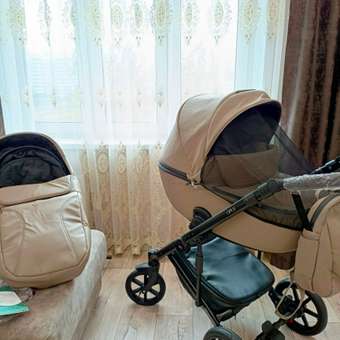 Коляска детская MOWbaby 2 в 1 Opus Latte Beige: отзыв пользователя Детский Мир