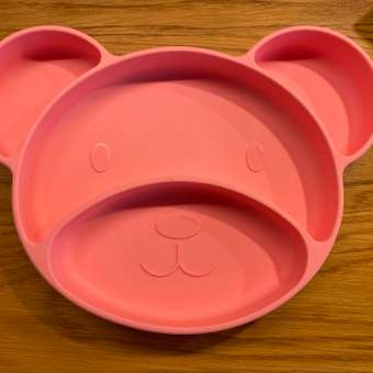 Тарелка Canpol Babies на присоске Bear Розовый: отзыв пользователя Детский Мир