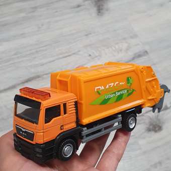 Мусоровоз Mobicaro MAN 1:64 без механизмов: отзыв пользователя ДетМир