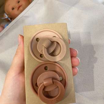 Пустышка Elodie от 3 месяцев Retro Binky Bundle латексная - Soft Terracotta: отзыв пользователя Детский Мир