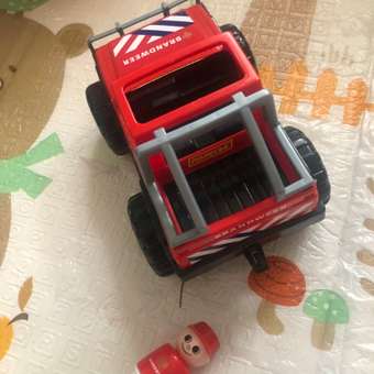 Машинка Полесье Джип пожарный Сафари: отзыв пользователя Детский Мир